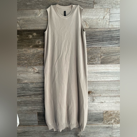 NWOT Nike Every Stitch Considered Khaki dress cotton/silk - Picture 6 of 13